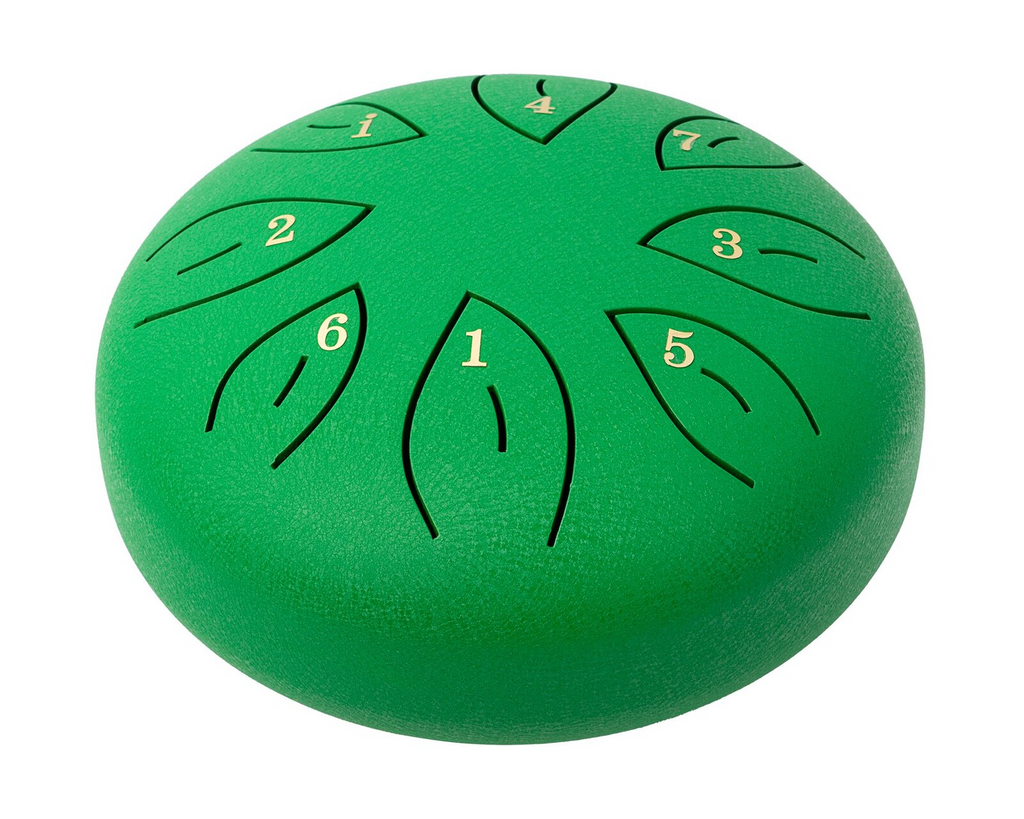 Mano Percussion 6 Tongue Drum Green