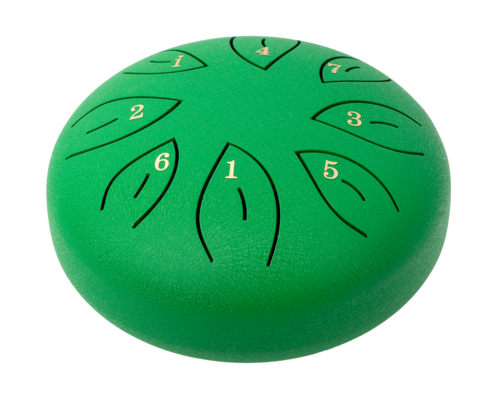 Mano Percussion 6 Tongue Drum Green