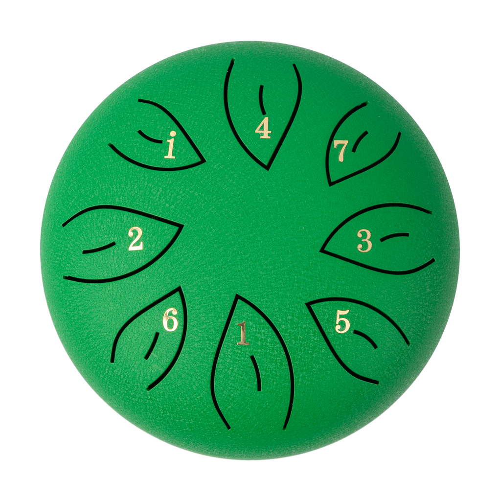 Mano Percussion 6 Tongue Drum Green