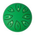 Mano Percussion 6 Tongue Drum Green
