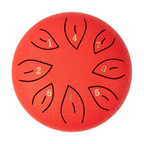 Mano Percussion 6 Tongue Drum Red