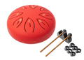 Mano Percussion 6 Tongue Drum Red