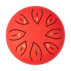 Mano Percussion 6 Tongue Drum Red
