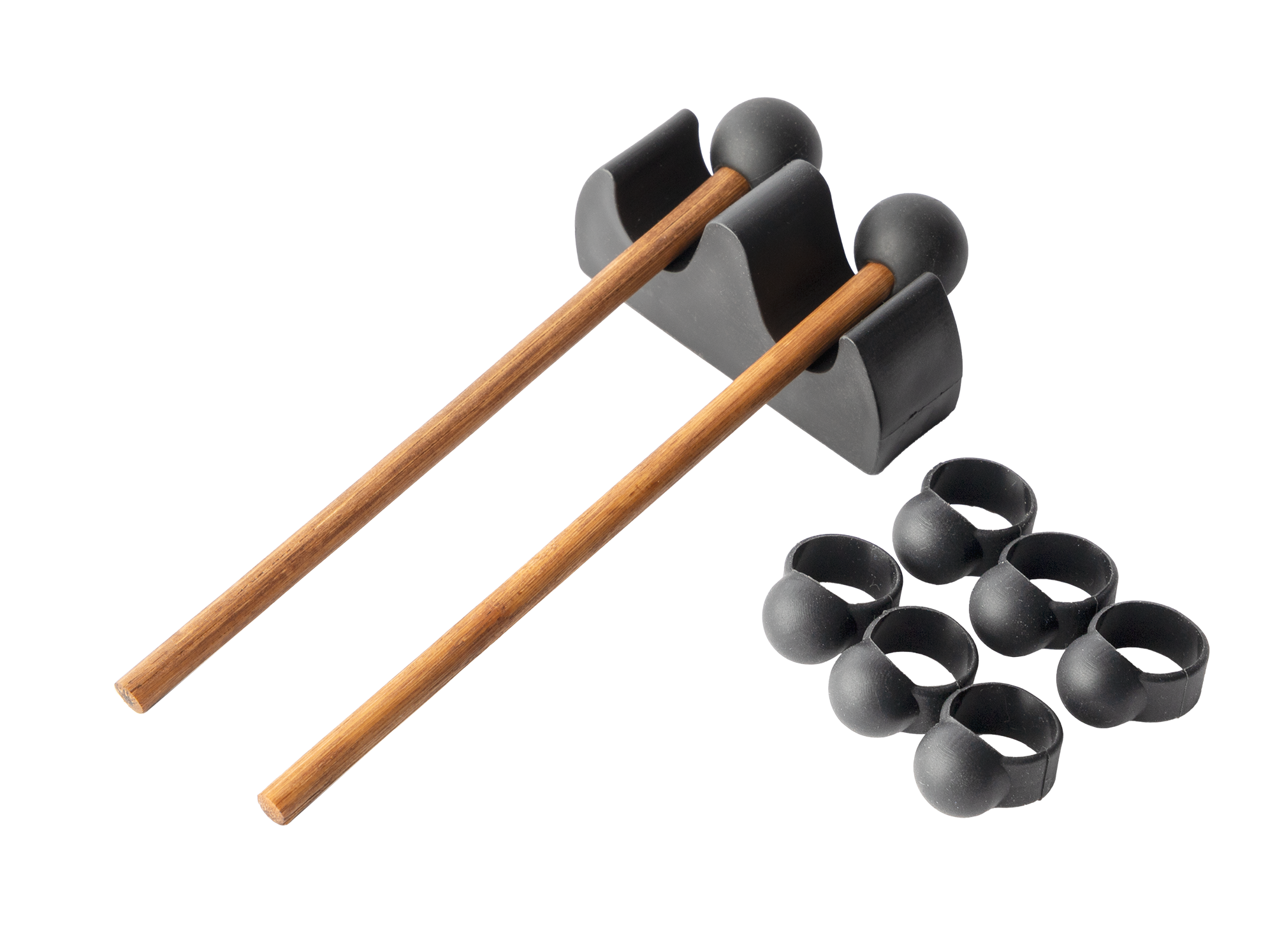 Mano Percussion UE852 Tri-Tone Whistle in Black & White