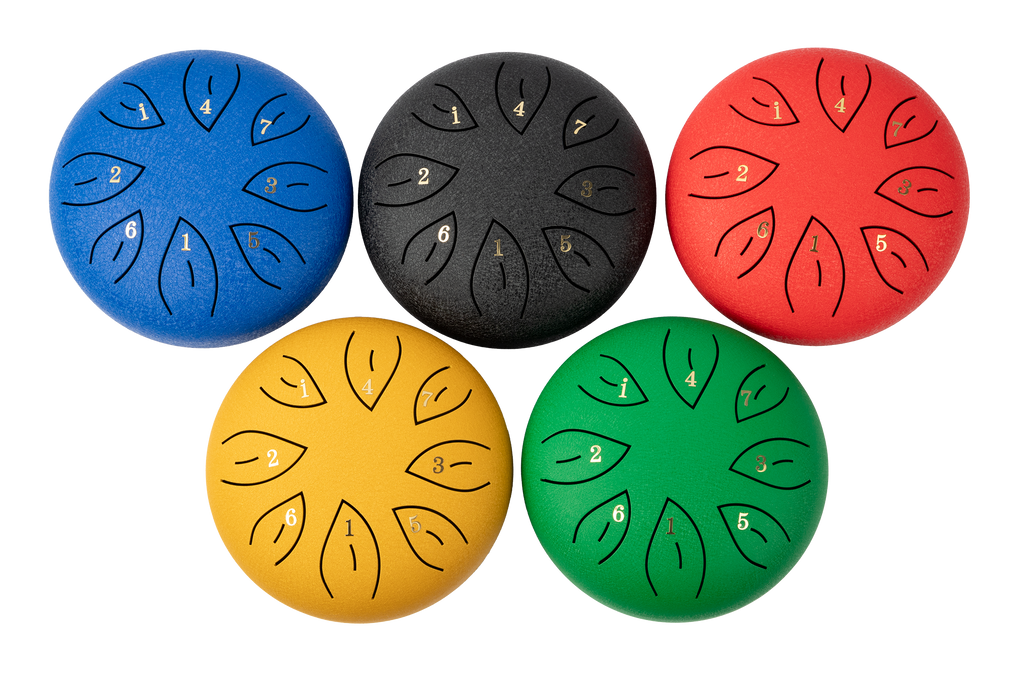 Mano Percussion 6 Tongue Drum Black