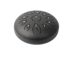 Mano Percussion 8 Tongue Drum Black