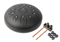 Mano Percussion 8 Tongue Drum Black