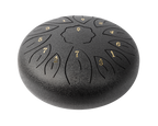 Mano Percussion 10 Tongue Drum Black