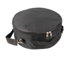 Mano Percussion UE857L 8 Large Chime Bar Set in a carrying bag, featuring hand percussion chime bars for musical performances.