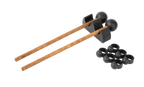 Mano Percussion UE857L 8 Large Chime Bar Set with mallets and stand, designed for hand percussion and musical performances.