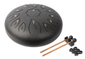 Mano Percussion 12 Tongue Drum Black