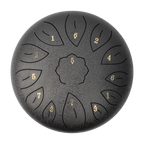 Mano Percussion 12 Tongue Drum Black