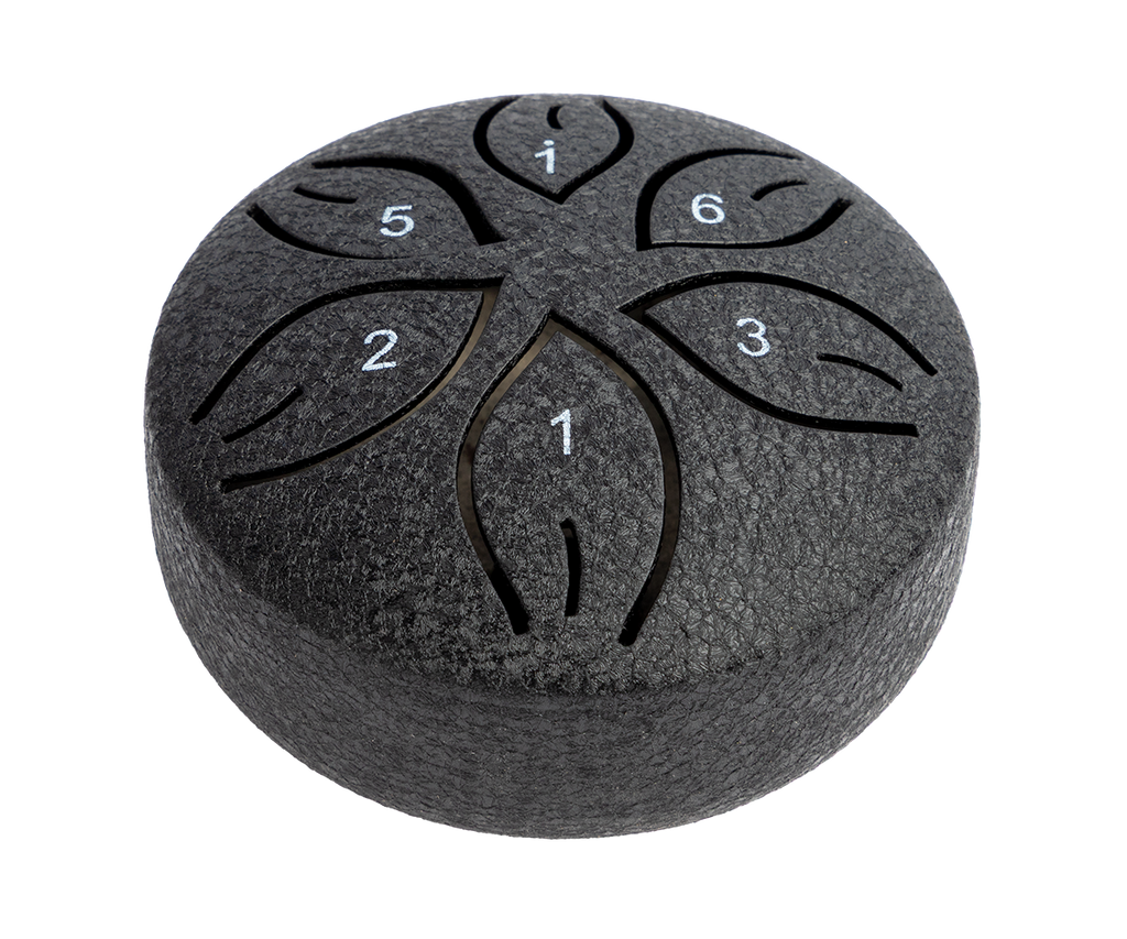 Mano Percussion 3 Tongue Drum (C Diatonic) - Black