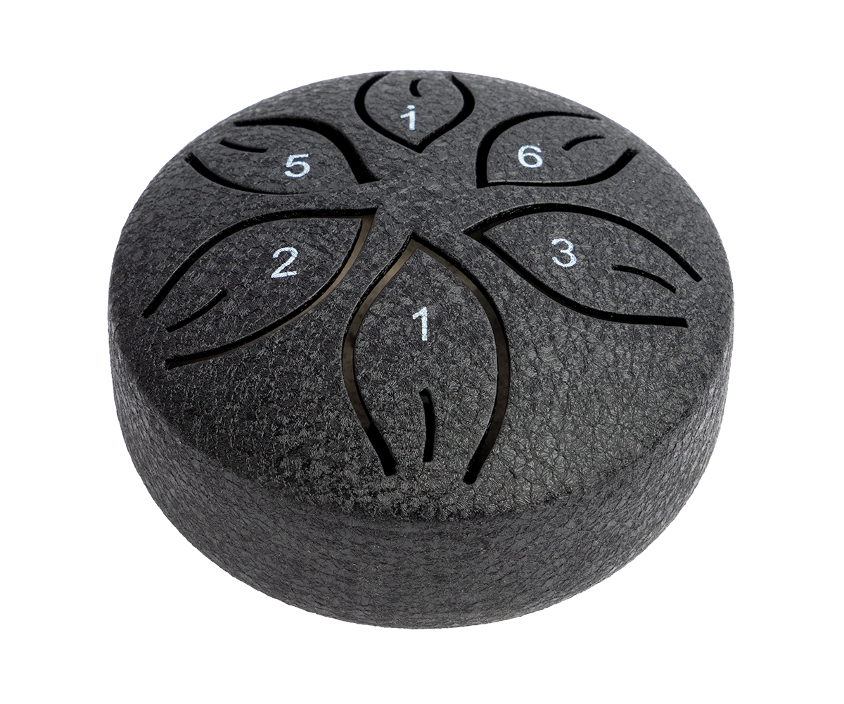 Mano Percussion 3 Tongue Drum (C Diatonic) - Black