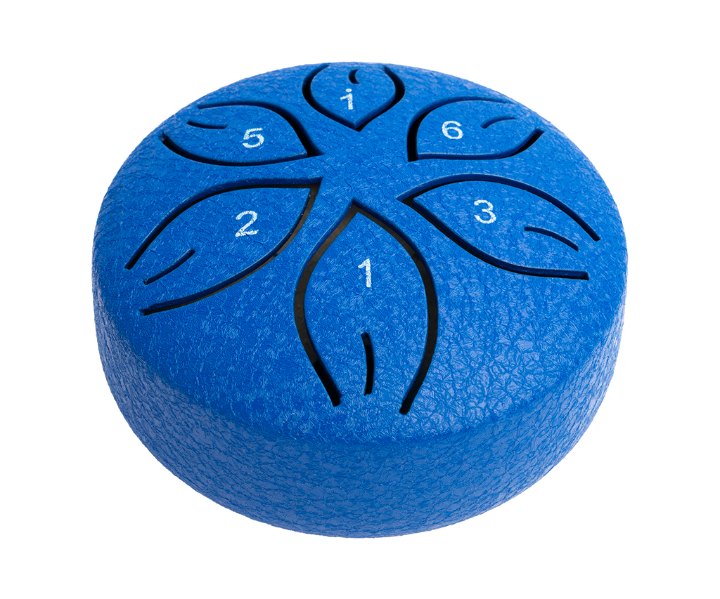 Mano Percussion 3 Tongue Drum (C Diatonic) - Blue