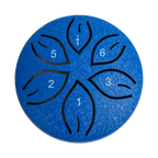Mano Percussion 3 Tongue Drum (C Diatonic) - Blue