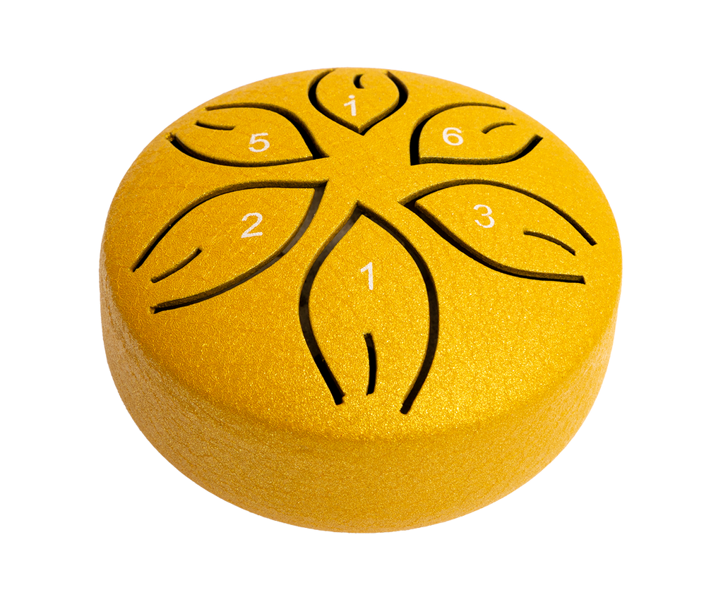 Mano Percussion 3 Tongue Drum (C Diatonic) - Gold