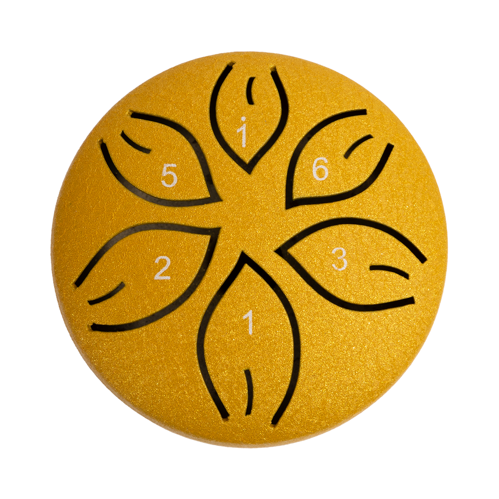 Mano Percussion 3 Tongue Drum (C Diatonic) - Gold