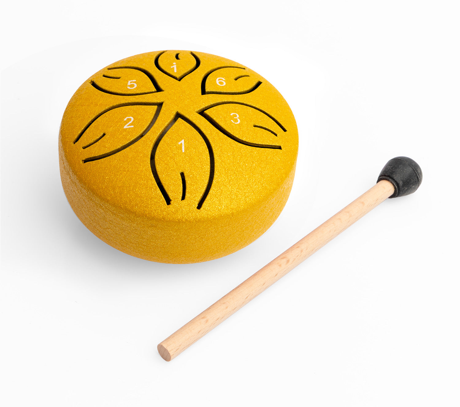 Mano Percussion 3 Tongue Drum (C Diatonic) - Gold