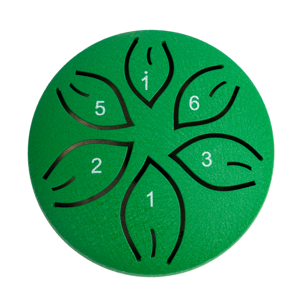Mano Percussion 3 Tongue Drum (C Diatonic) - Green