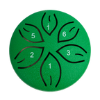 Mano Percussion 3 Tongue Drum (C Diatonic) - Green