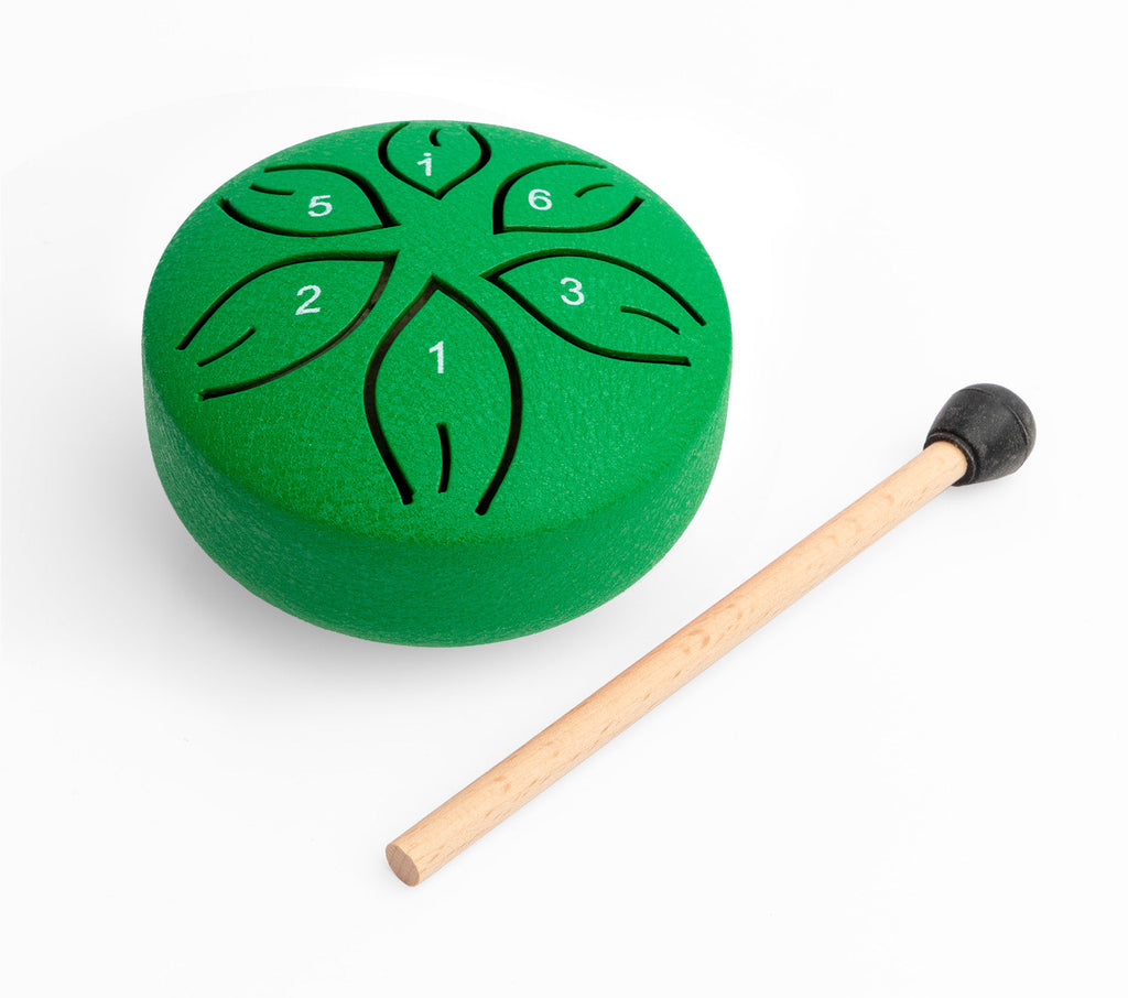 Mano Percussion 3 Tongue Drum (C Diatonic) - Green