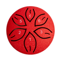 Mano Percussion 3 Tongue Drum (C Diatonic) - Red