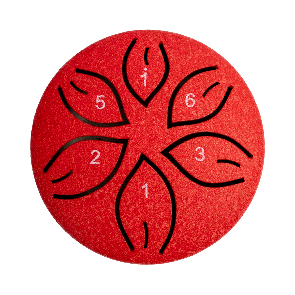 Mano Percussion 3 Tongue Drum (C Diatonic) - Red