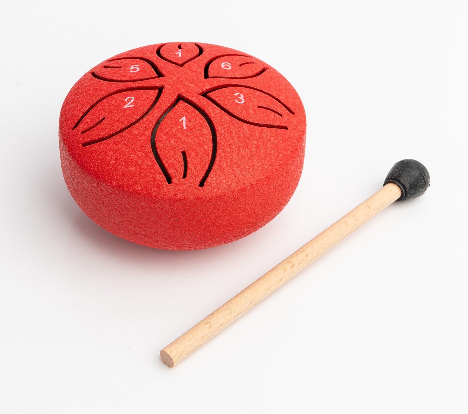Mano Percussion 3 Tongue Drum (C Diatonic) - Red