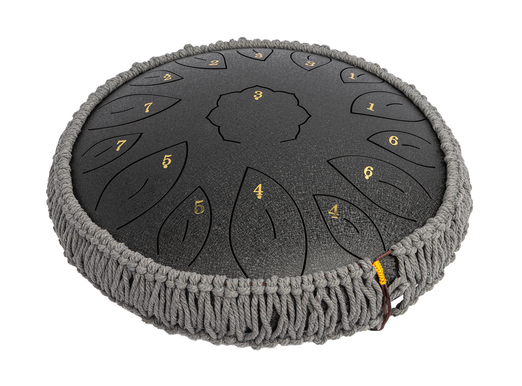 Mano Percussion 14 Tongue Drum (C Diatonic) - Black