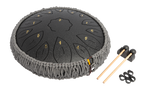 Mano Percussion 14 Tongue Drum (C Diatonic) - Black