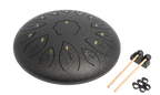 Mano Percussion 14 Tongue Drum (C Diatonic) - Black