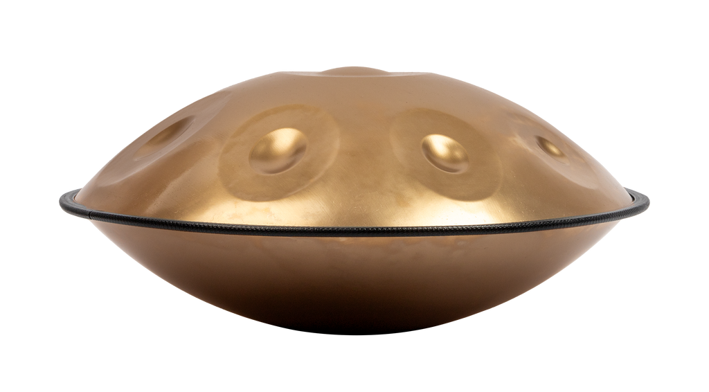 Mano Percussion ManoPan 10-Note Handpan (D Kurd Tuning) - Gold