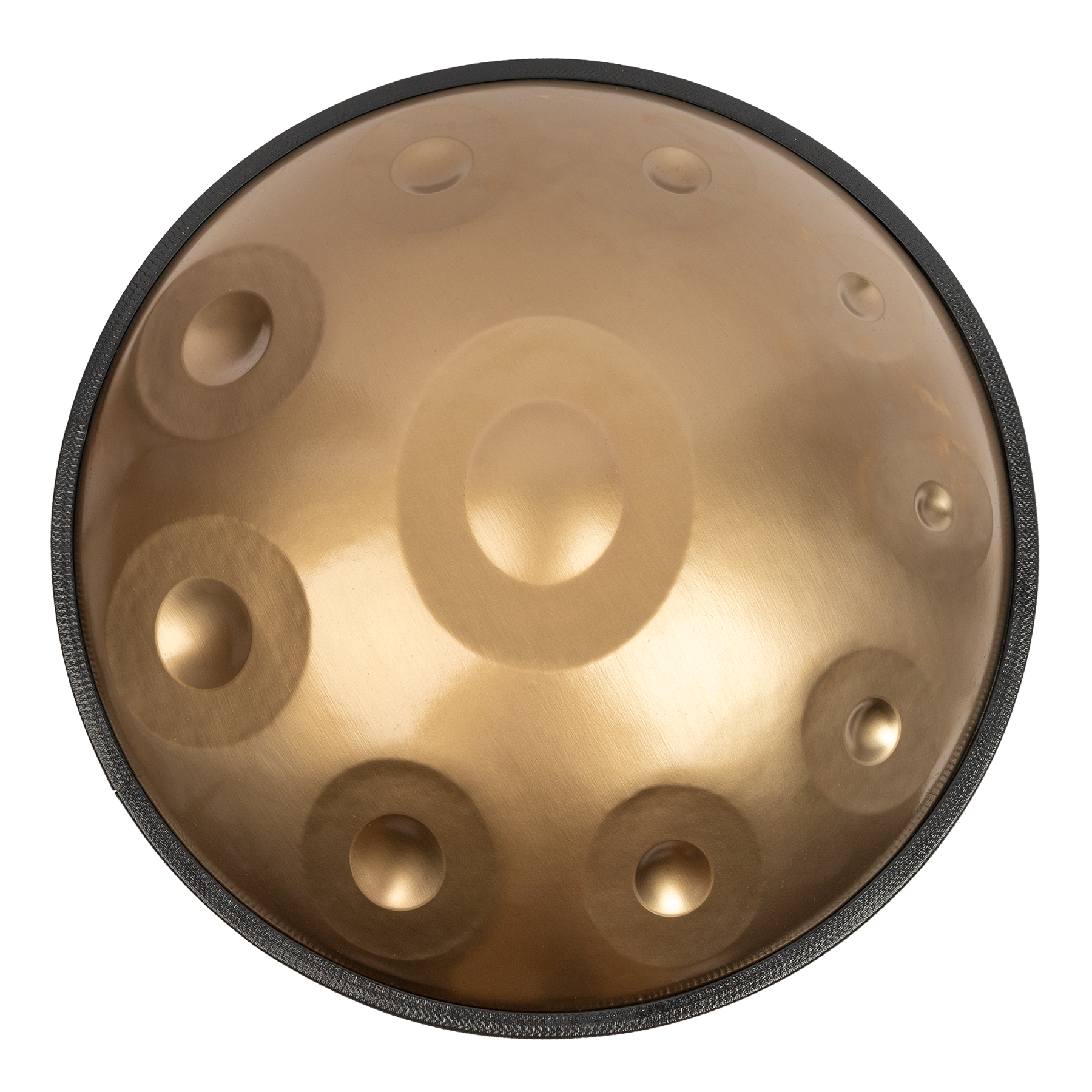 Mano Percussion ManoPan 10-Note Handpan (D Kurd Tuning) - Gold