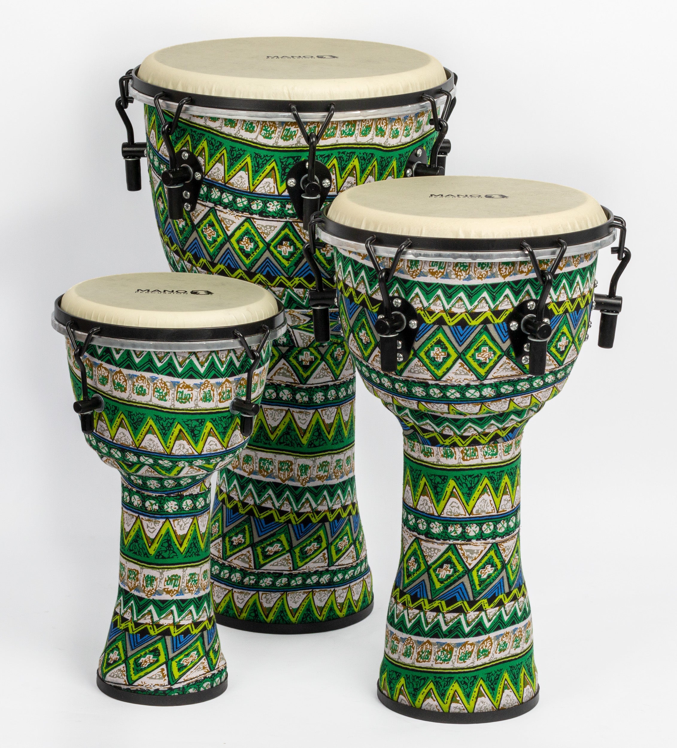 Mano Percussion MPC24 8 Wrench Tunable Djembe - Forest Spirit