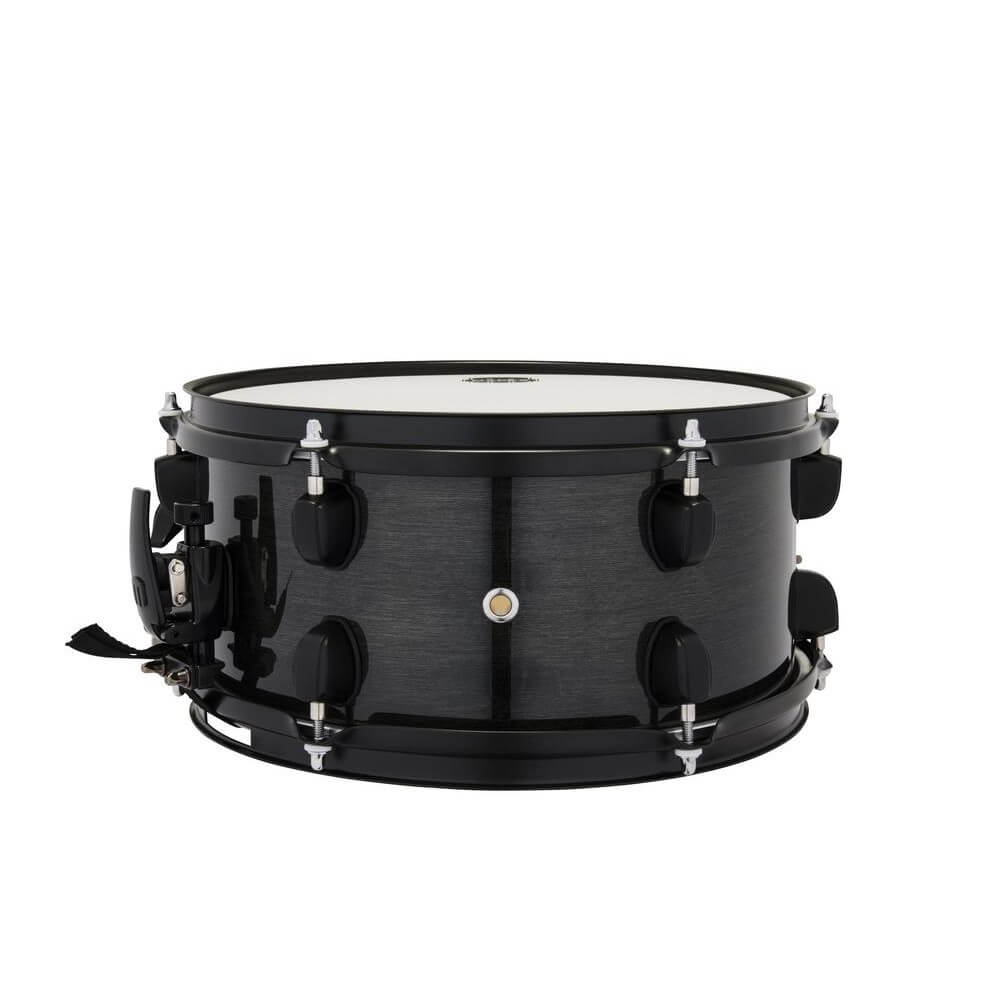 Mapex MPX 12x6 Maple/Poplar Hybrid Side Snare Drum - Transparent Midnight Black