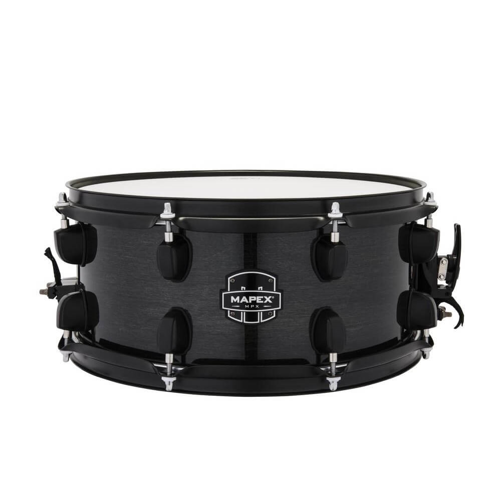 Mapex MPX Maple/Poplar 13 x 6 Hybrid Snare Drum - Transparent Midnight Black