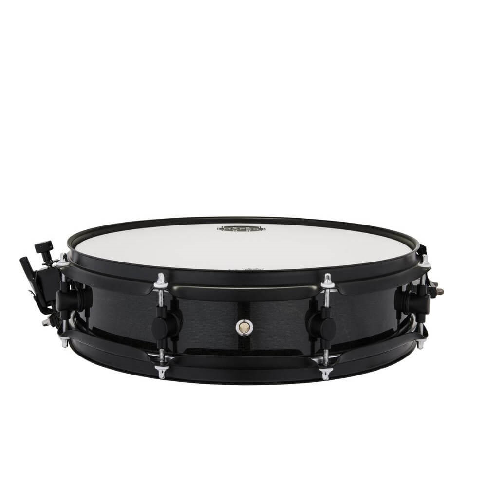 Mapex MPX Maple/Poplar Hybrid 14 x 3.5 Piccolo Side Snare Drum - Transparent Midnight Black