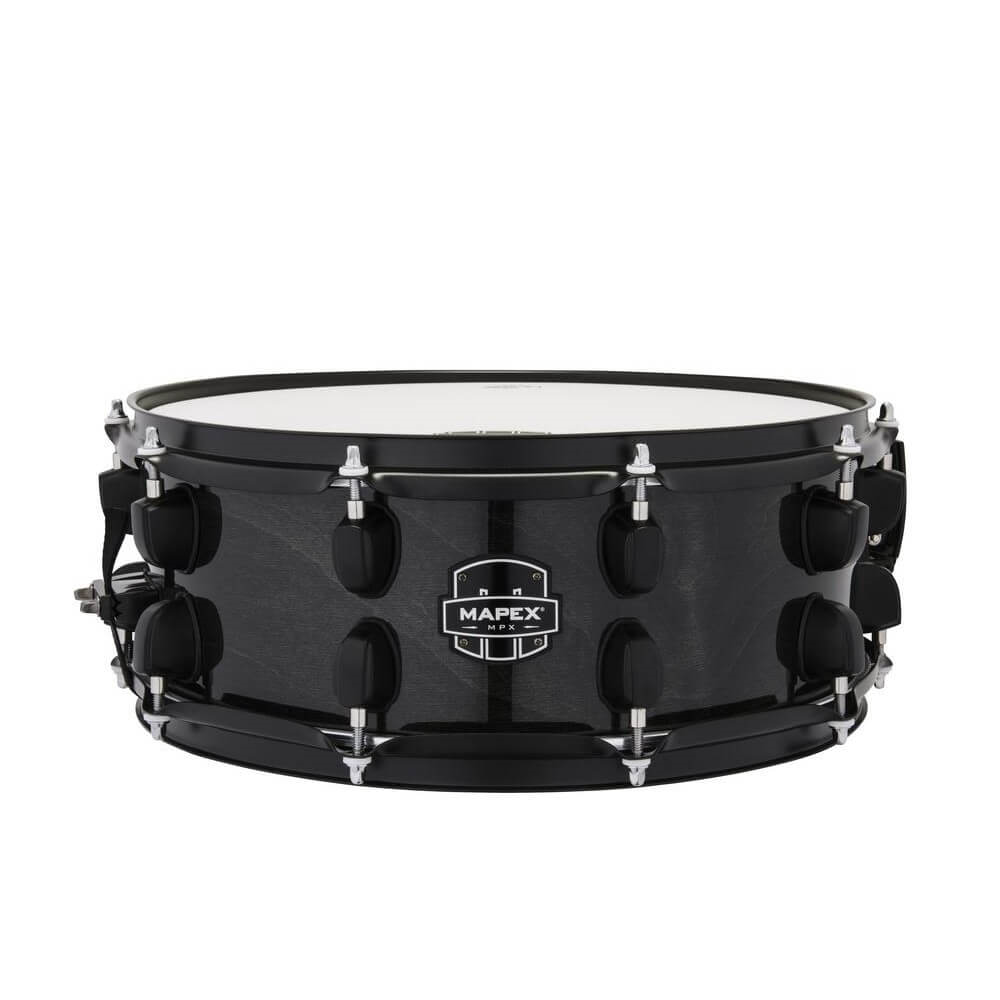 Mapex MPX Maple/Poplar Hybrid 14 x 5.5 Snare Drum - Transparent Midnight Black
