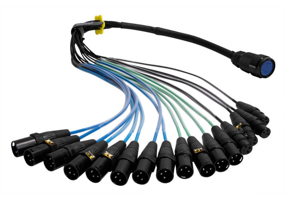 SWAMP 16-Channel Multicore Cable w/Stage Box and Multipin Connector - 30m