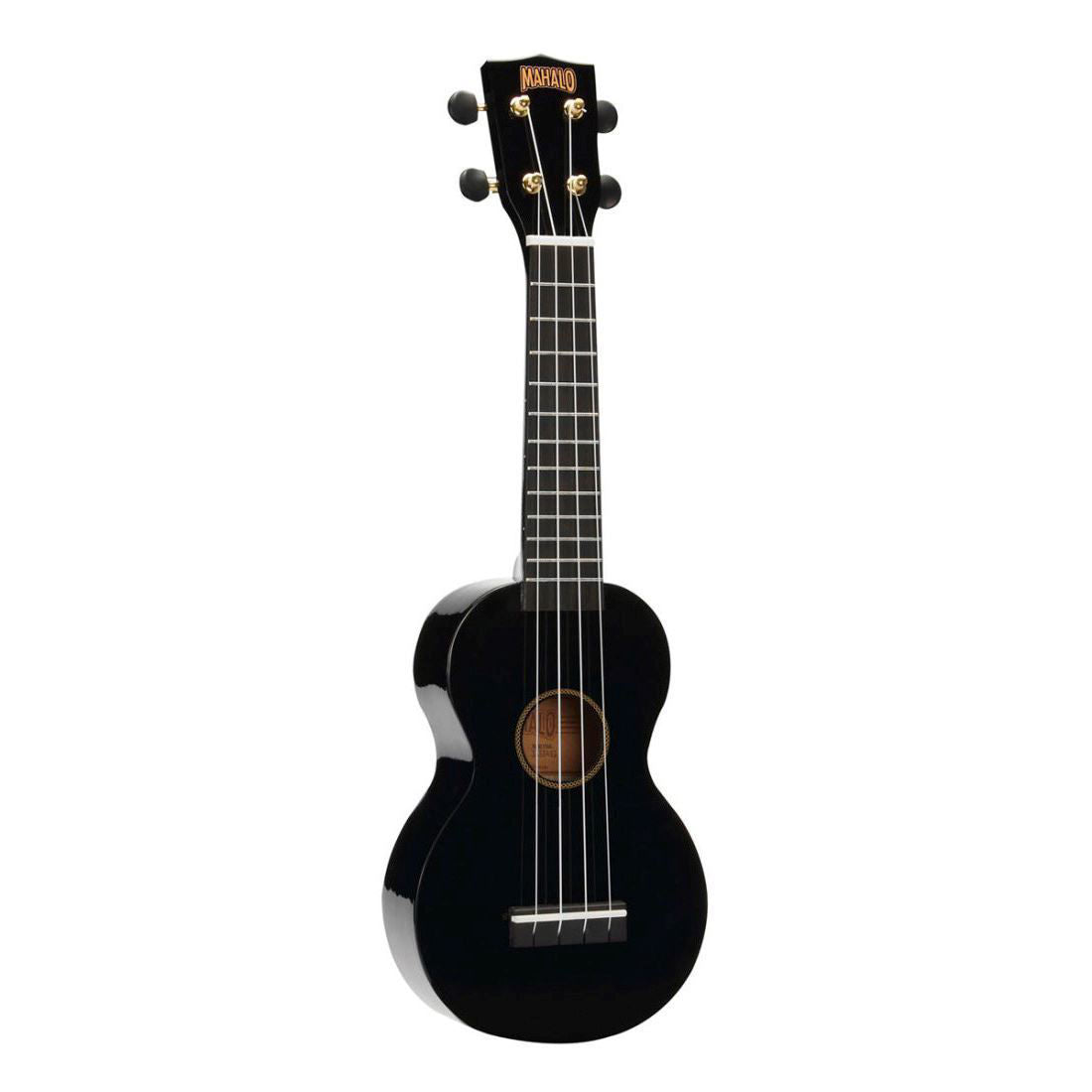 Mahalo M1 Rainbow Series Soprano Ukulele - Black