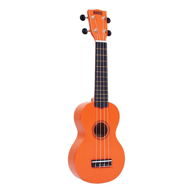Mahalo M1 Rainbow Series Soprano Ukulele - Orange