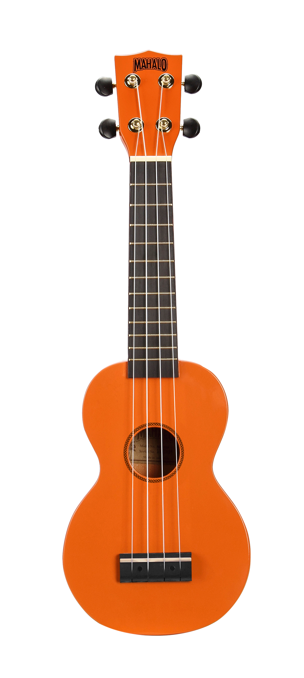 Mahalo M1 Rainbow Series Soprano Ukulele - Orange