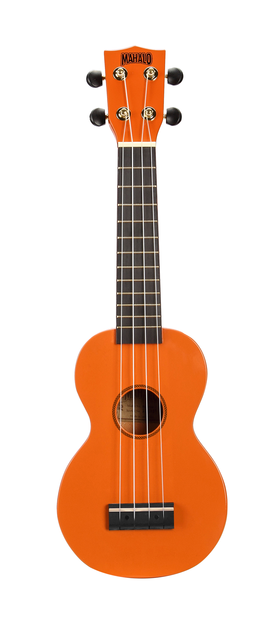 Mahalo M1 Rainbow Series Soprano Ukulele - Orange