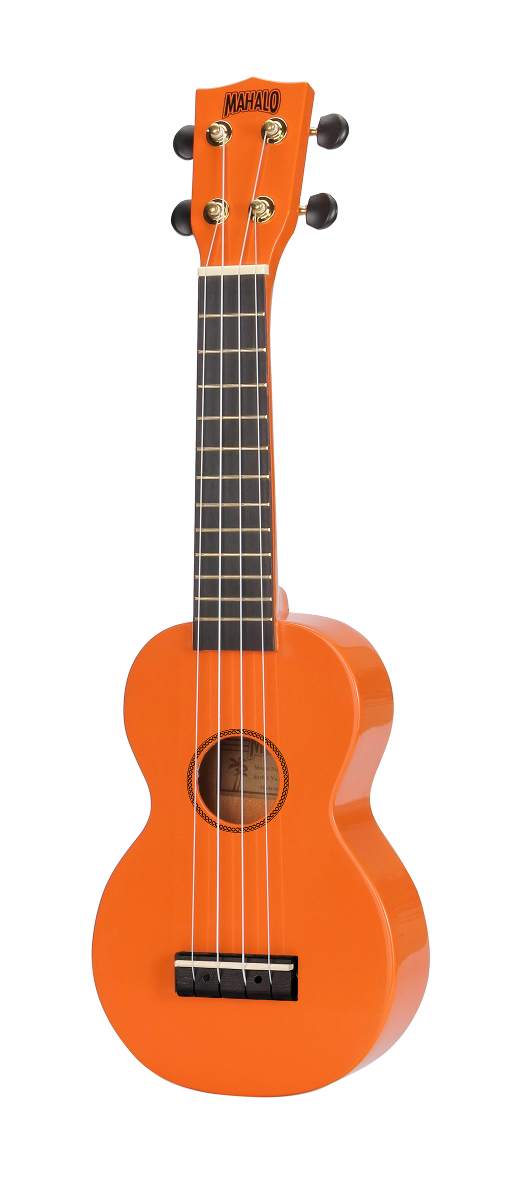 Mahalo M1 Rainbow Series Soprano Ukulele - Orange