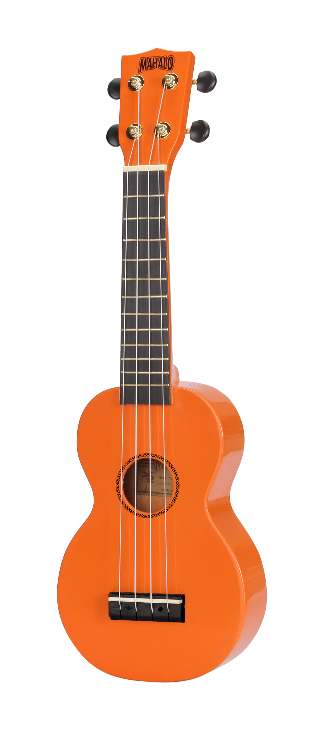 Mahalo M1 Rainbow Series Soprano Ukulele - Orange