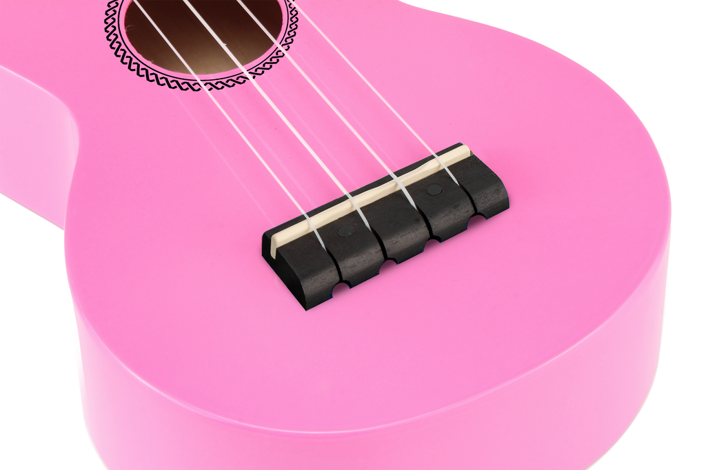 Mahalo M1 Rainbow Series Soprano Ukulele - Pink