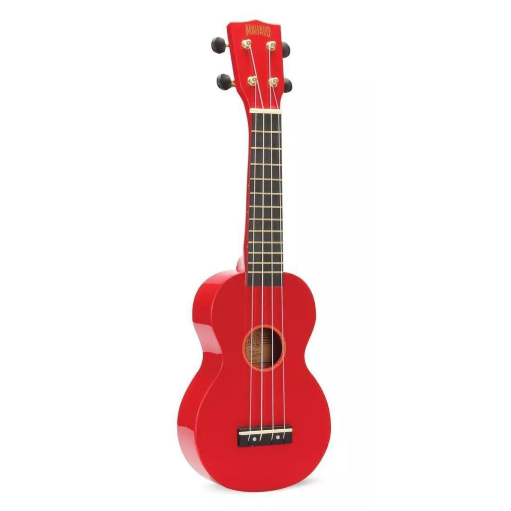 Mahalo MR1RDK Rainbow Series Ukulele Essentials Pack in Red