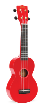 Mahalo M1 Rainbow Series Soprano Ukulele - Red