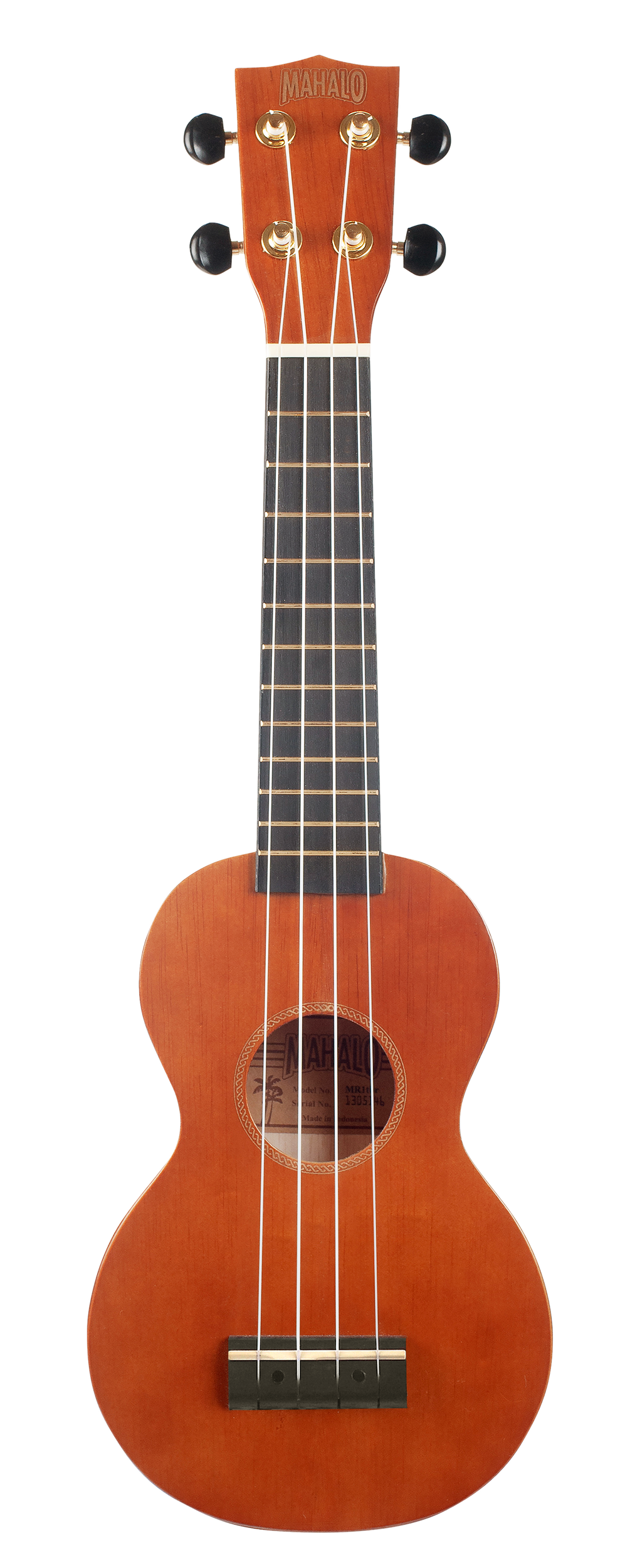 Mahalo M1 Rainbow Series Soprano Ukulele - Brown